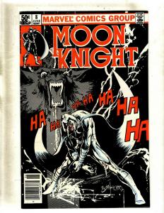 Lot Of 5 Moon Knight Marvel Comic Books #8 9 10 11 12 VF/NM Range Hulk Thor JF23