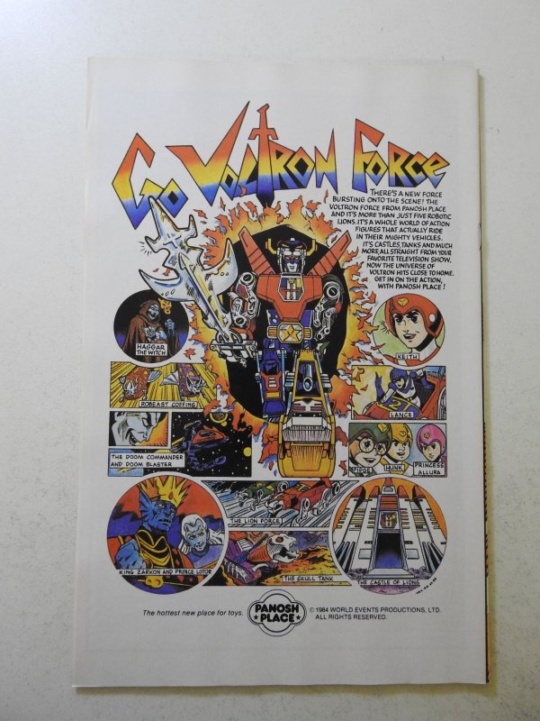 Voltron #1 (1985) VF+ Condition!