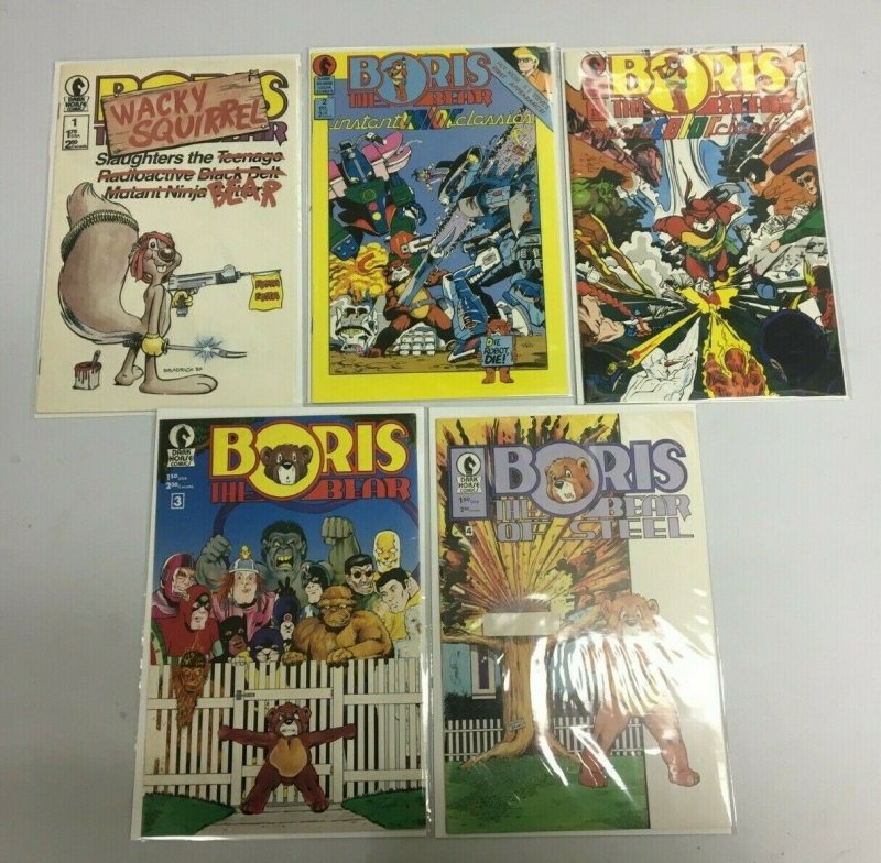 Boris the Bear lot 9 different books mostly Dark Horse 8.0 VF (various years)