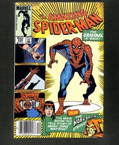 Amazing Spider-Man #259 Newsstand Variant Hobgoblin!