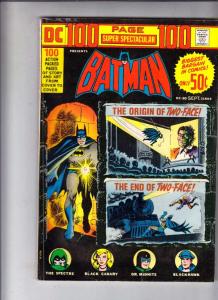 DC 100-Page Super Spectacular #20 (Sep-73) FN Mid-Grade Batman, Robin the Boy...