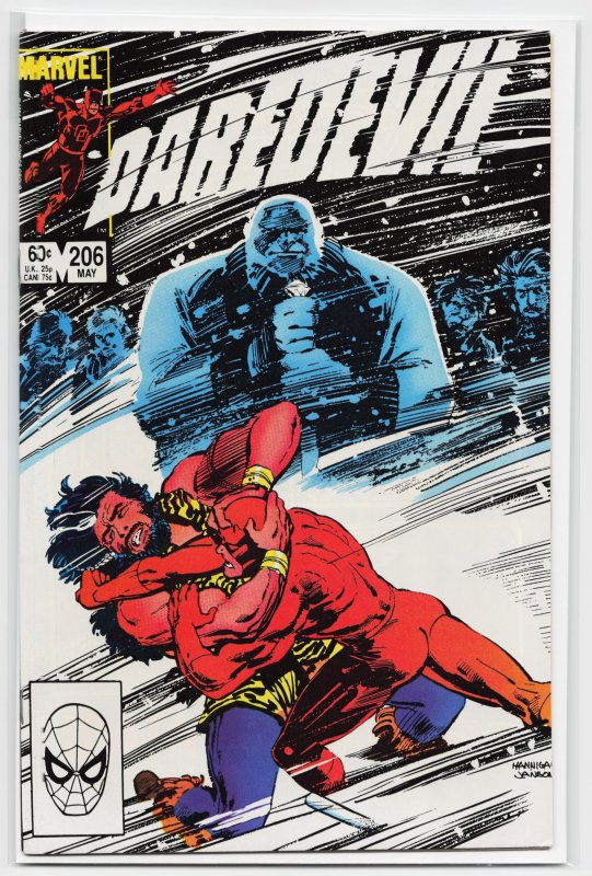 Daredevil #206 (1984) Daredevil