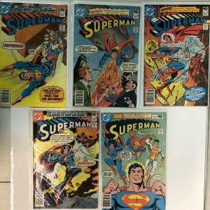 Superman (1976) Complete Set # 300-349 (VF/NM) The Line Of DC Super-Stars