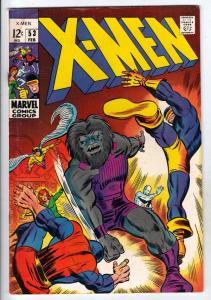 X-Men #53 (Feb-69) VG+ Affordable-Grade X-Men