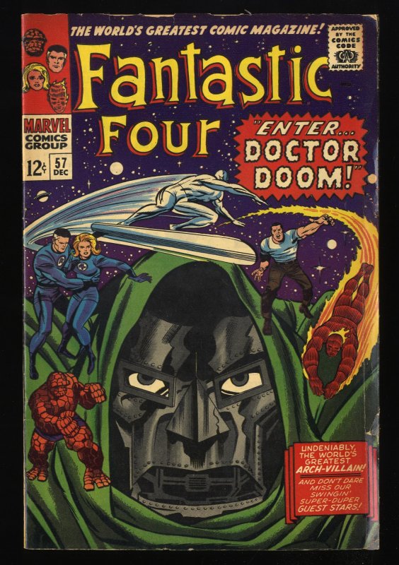 Fantastic Four #57 VG 4.0 Marvel Comics