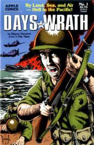Days of Wrath #1 VF ; Apple | War