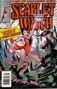 Scarlet Witch #1 (Newsstand) FN ; Marvel | Abnett & Lanning