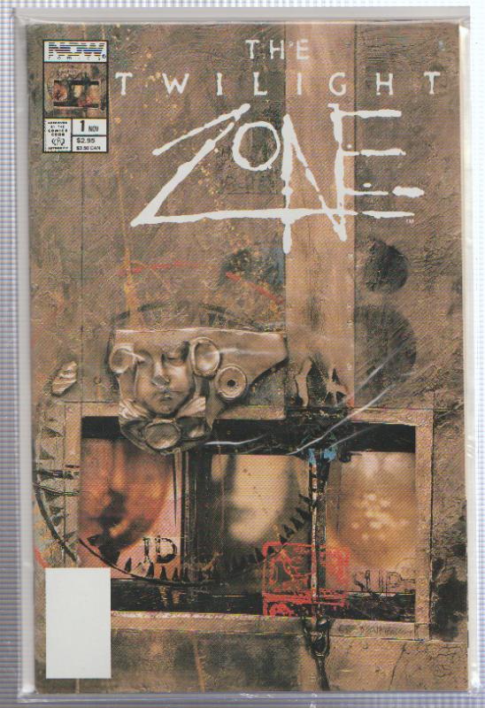 THE TWILIGHT ZONE VOL.#1, ISSUE #1 - NOW COMICS - BAGGED,& BOARDED