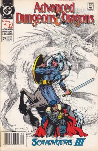 Advanced Dungeons And Dragons #26 (Newsstand) FN ; DC | TSR Scavengers III