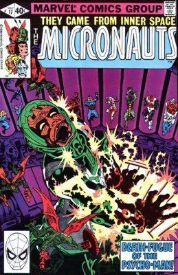 Micronauts #17 Marvel 1980 3.0 GD/VG (Stock Photo)