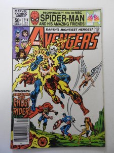 The Avengers #214 (1981) VG Condition