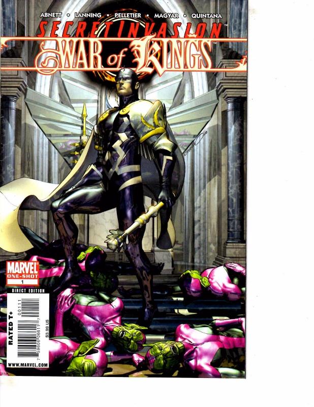 Lot Of 2 Marvel Comic Books War of Kings #1 and Aftermath Beta Ray Bill #1 BF3