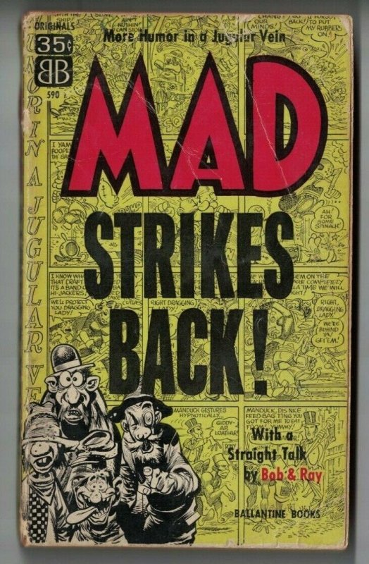 Mad Strikes Back! (11th printing) GD Ballantine Books 1961 magazine -paperback