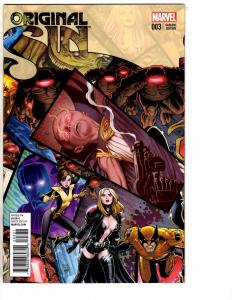 Original Sin # 3 NM 1st Print Variant Cover Marvel Comic Book Avengers Hulk J151