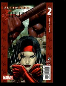 Lot of 9 Ultimate Marvel Comics Elektra 5 4 3 2 1 Daredevil Elektra 4 3 2 1 SM11