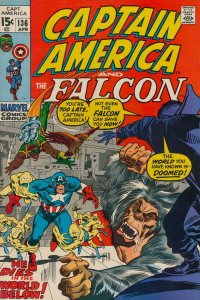 Captain America (1st Series) #136 GD ; Marvel | low grade comic and the Falcon S