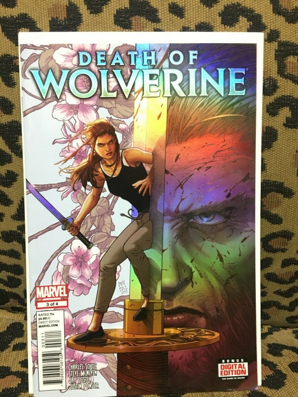 DEATH OF WOLVERINE - MARVEL - #1 - 4 - VF or Better 2014-15 FOIL COVERS