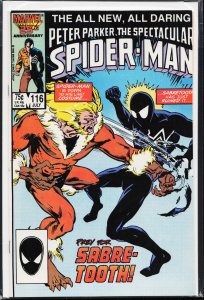 The Spectacular Spider-Man #116 (1986) Spider-Man [Key Issue]