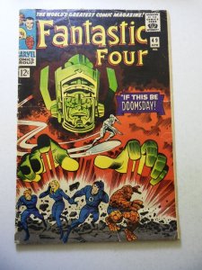 Fantastic Four #49 (1966) 1st full app of Galactus! GD+ Condition See desc