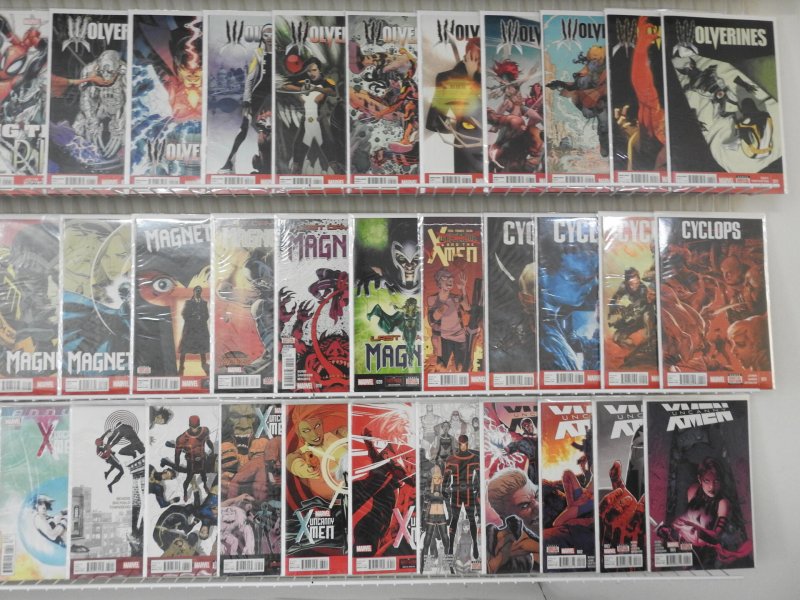 Huge Lot 160+ Comics W/ Wolverine, Carnage, Magneto, Spidey+ Avg NM- Condition!