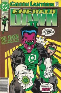 Green Lantern: Emerald Dawn II #3 (Newsstand) FN ; DC