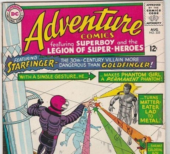 Adventure Comics #335 Superboy strict FN/VF+ 7.5 High-Grade  Starfinger   Boca