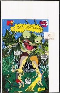 Beavis & Butt-Head #1 Wizard Ashcan Variant (1995) Beavis & Butt-Head