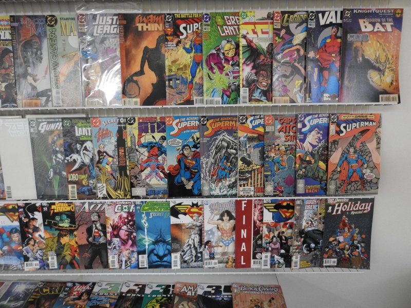 Huge lot 170+ Comics W/ Superman, Batman, Green Lantern & More Avg VF- Cond!