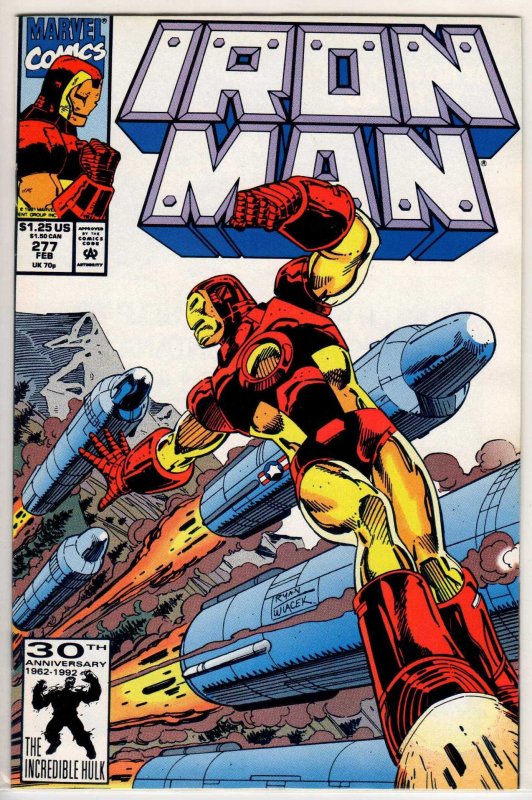 Iron Man #277 Direct Edition (1992) 9.6 NM+