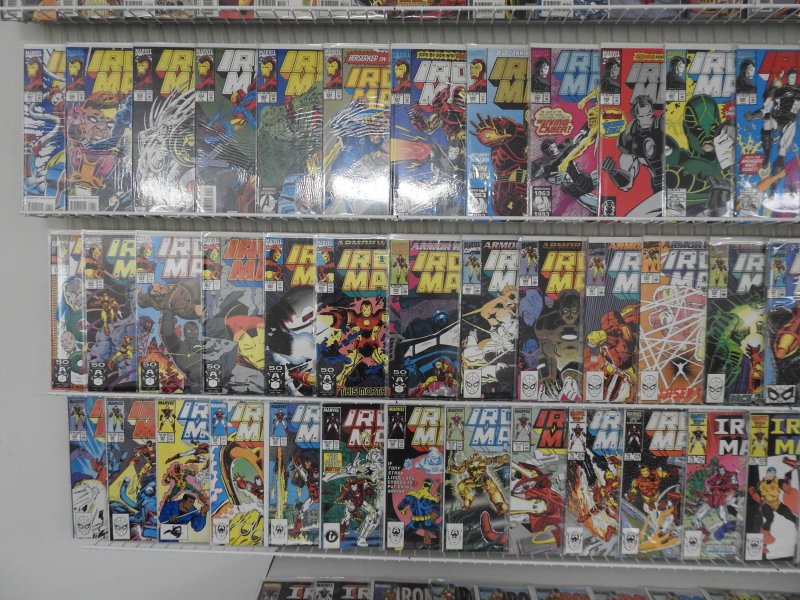 Huge Lot of 140+ Comics W/ ALL IRON MAN!!! Avg. VF Condition!