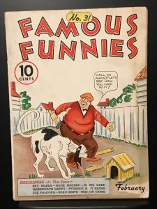 Famous Funnies #31 (1937) G/VG 3.0