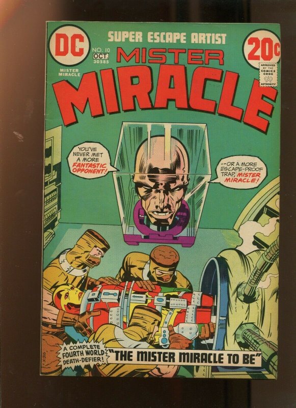 MISTER MIRACLE #10 (8.0) THE MISTER MIRACLE TO BE! 1972