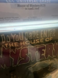House of Mystery #179 CGC 6.0