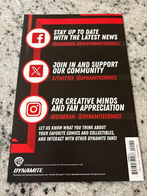 Silver Hawks # 2 NM Dynamite Comic Book Variant Cover E 7 J436