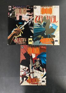 Legends of the Dark Knight (1992) #32-34 Complete VF+ Blades Lot