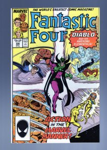 Fantastic Four #306 - 1st. App. Maya. John Buscema Cover Art. (9.2 OB) 1987