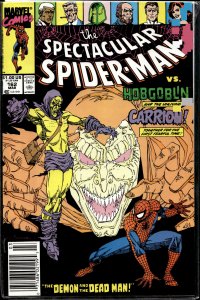 The Spectacular Spider-Man #162 Newsstand Edition (1990) Spider-Man