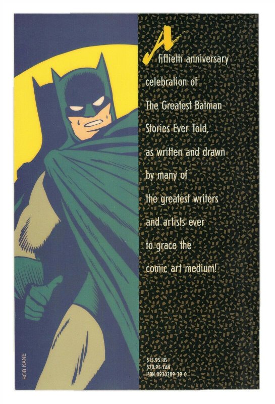 Greatest Batman Stories Ever Told TPB ORIGINAL Vintage 1988 DC Comics  