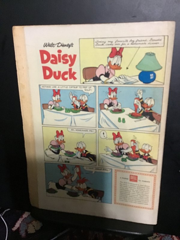 Four Color #743 (1956) mid grade Daisy Duck’s diary, Donald Duck key! FN- Wow!