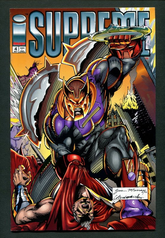 Supreme #4  / 9.4 NM   /  July 1993