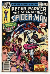 SPECTACULAR SPIDER-MAN #24 1st appearance of Hypno-H*stler-comic book 