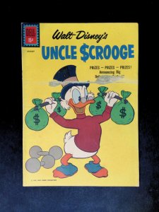 Uncle Scrooge #34  DELL Comics 1961 VG-