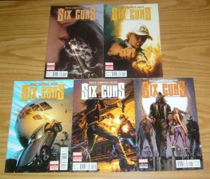 Six Guns #1-5 VF/NM complete series - andy diggle - marvel comics 2 3 4 set lot