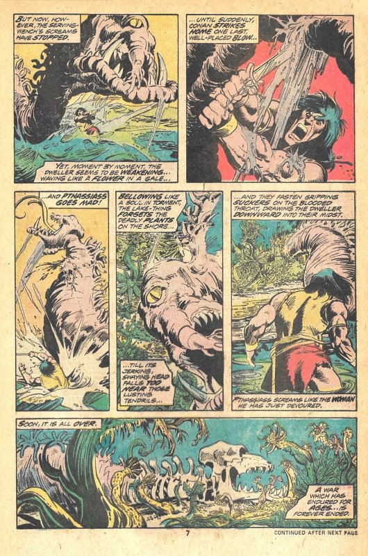 CONAN THE BARBARIAN #49 & 50 (1975) 8.0 VF Roy Thomas! John Buscema! Monsters!