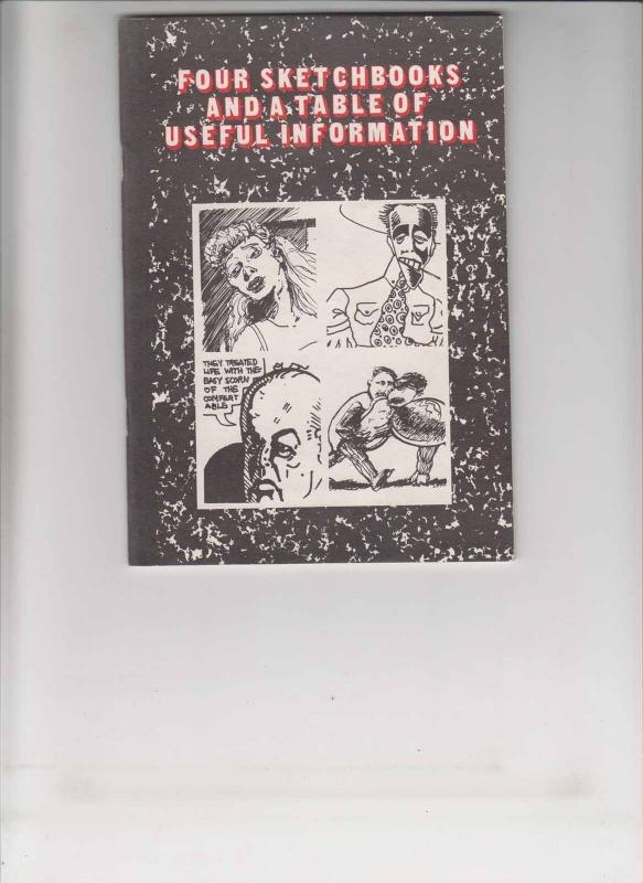 Four Sketchbooks And A Table Of Useful Information #1 VF/NM art spiegelman spain