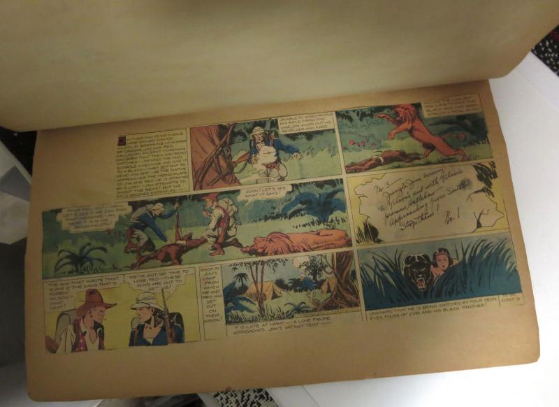 JUNGLE JIM Scrapbook  first 44 Sundays incl. 1st COMIC STRIP 1933 Alex Raymond