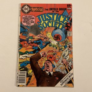 Dc Special Untold Origin Of Justice Society 29 Fine/Very Fine 7.0 Dc Comics 1977