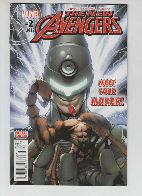 NEW AVENGERS (2015 MARVEL) #2 NM- A75466