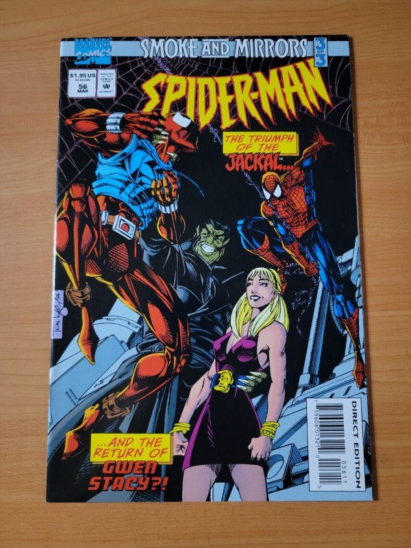 Spider-Man #56 Direct Market Edition ~ NEAR MINT NM ~ 1995 Marvel Comics 