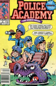 Police Academy #2 (Newsstand) VG ; Marvel | low grade comic